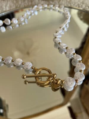 collier de perles Madame Lychee