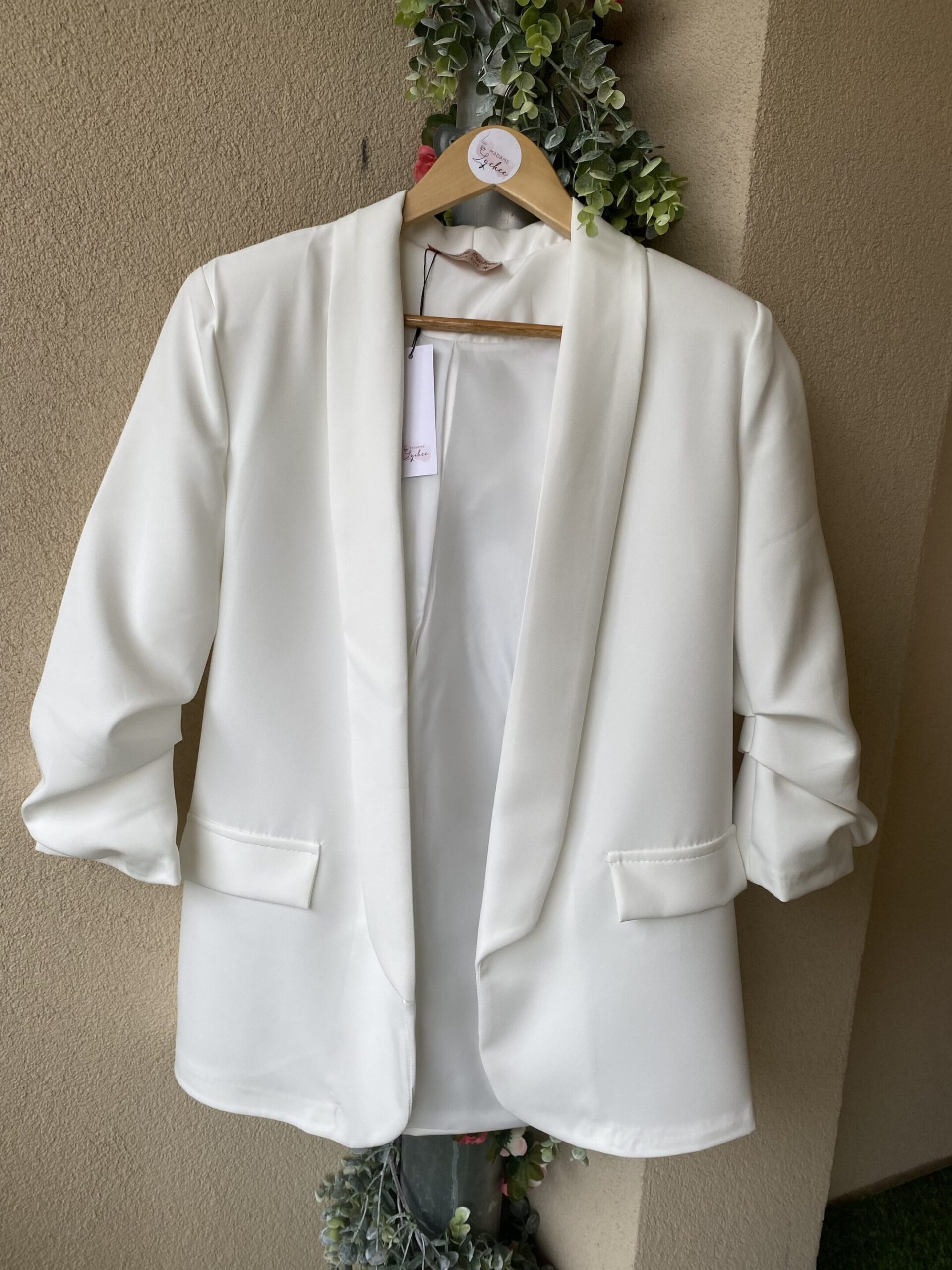 Blazer blanc ALBA