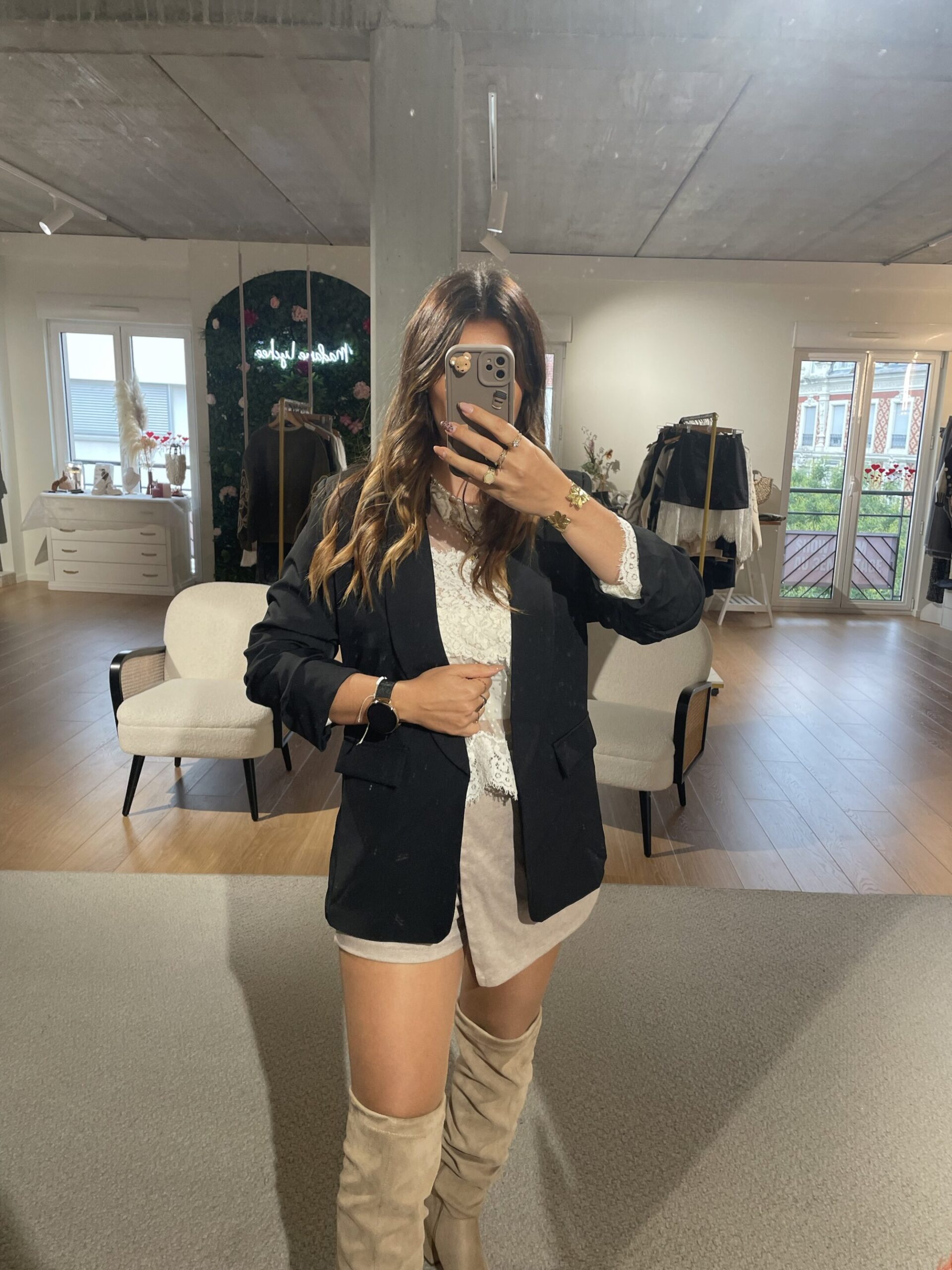 Blazer EMILIE noir