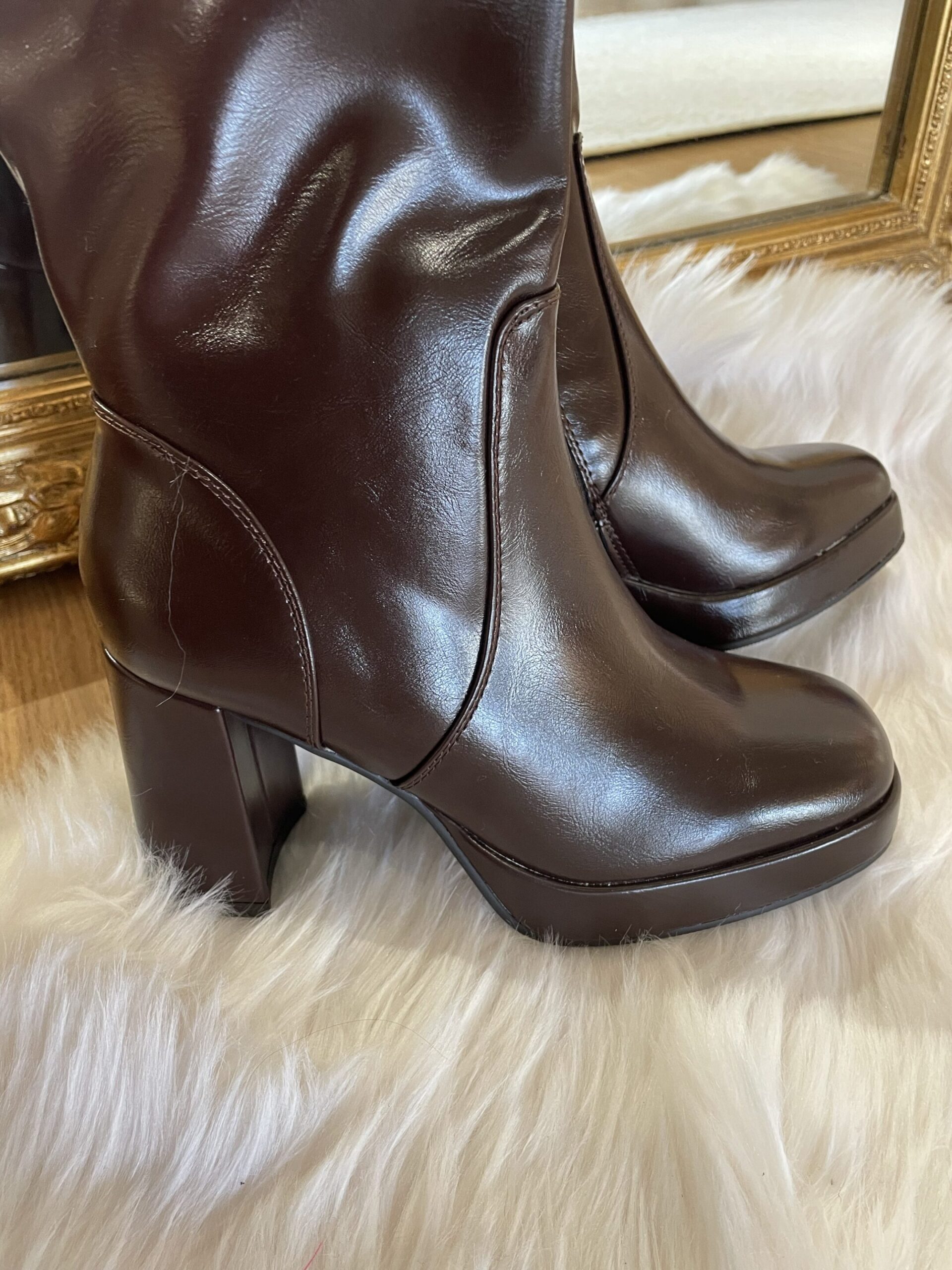 Bottes marron