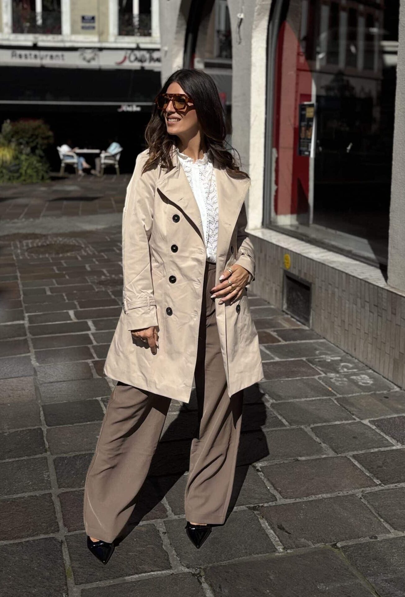 Trench beige CECILE