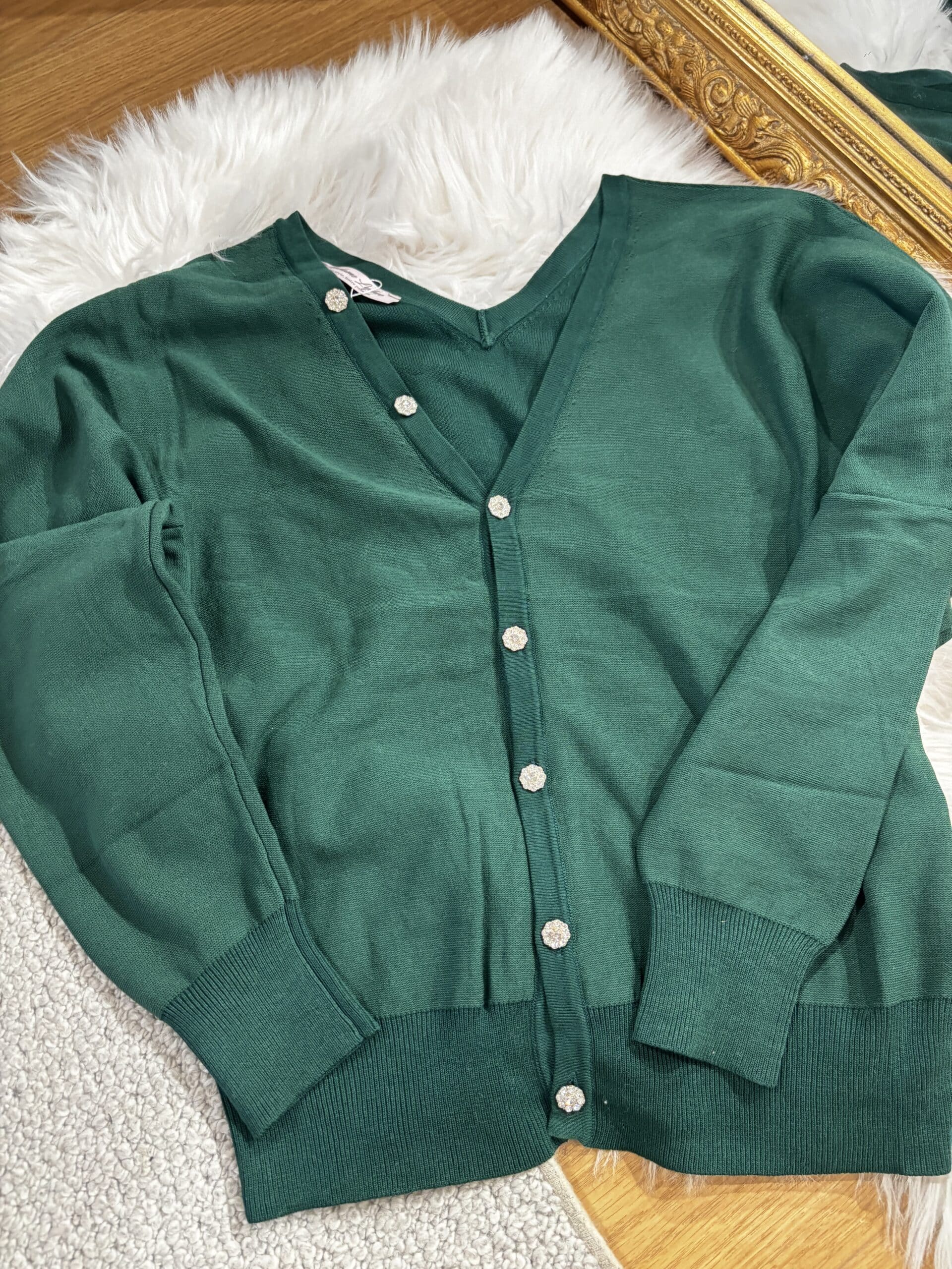 Pull DIANE vert bouteille