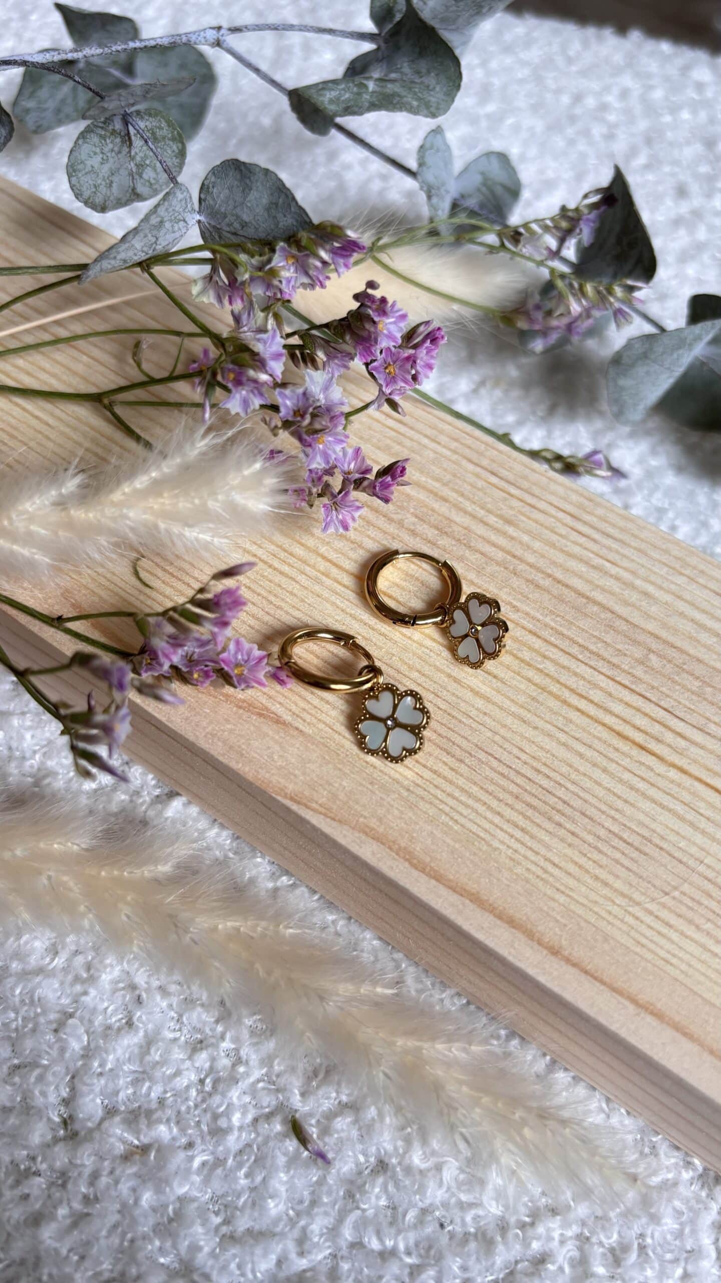 Boucles d&rsquo;oreilles en Acier Inoxydable