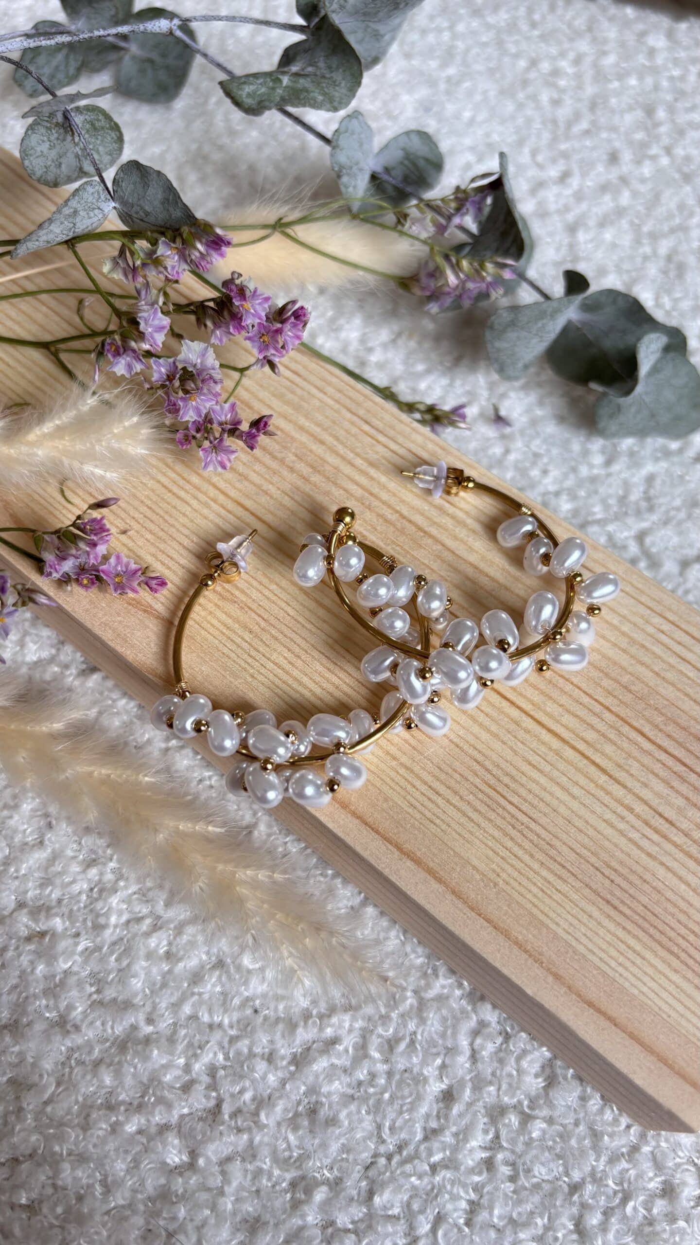 Boucles d&rsquo;oreilles en Acier Inoxydable