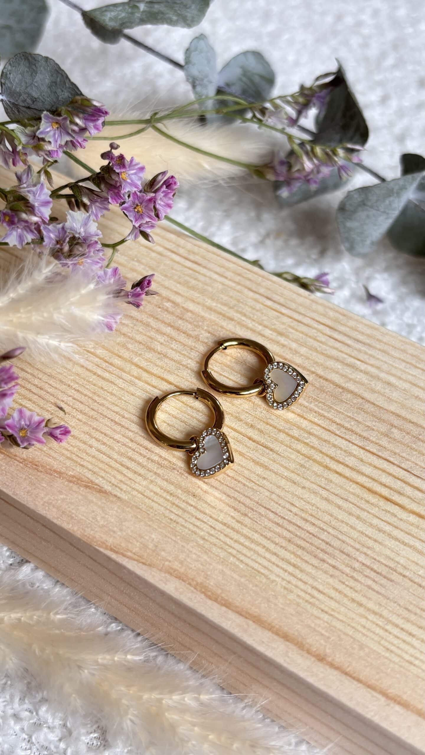 Boucles d&rsquo;oreilles en Acier Inoxydable