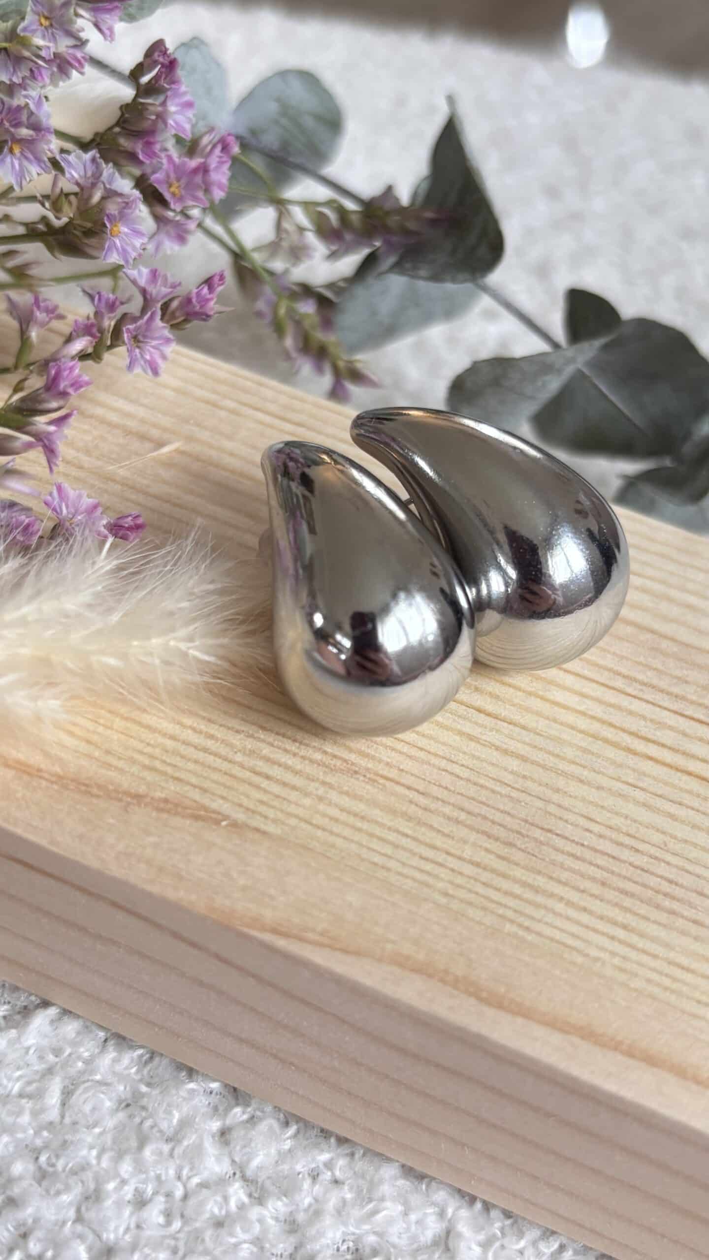 Boucles d&rsquo;oreilles en Acier Inoxydable