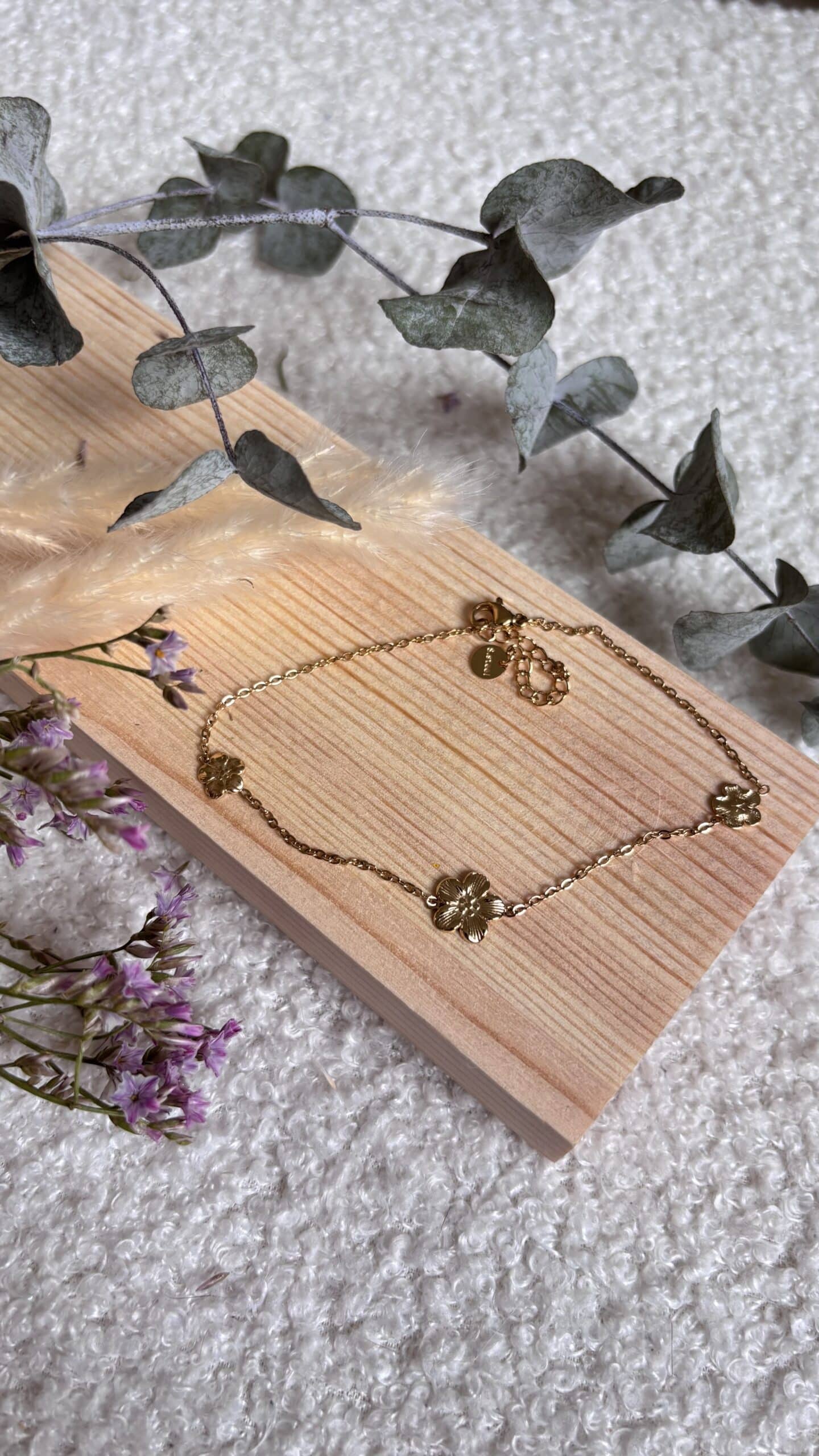 Bracelet de cheville en Acier Inoxydable