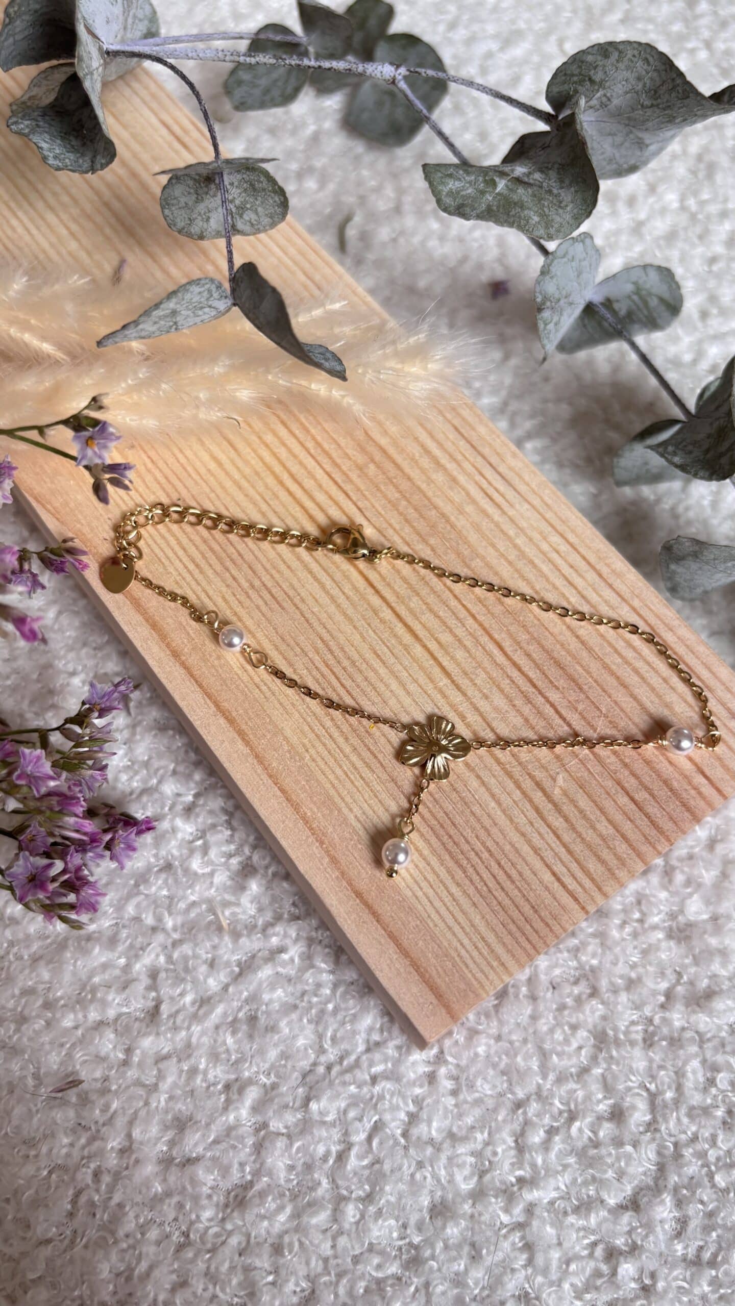 Bracelet de cheville en Acier Inoxydable