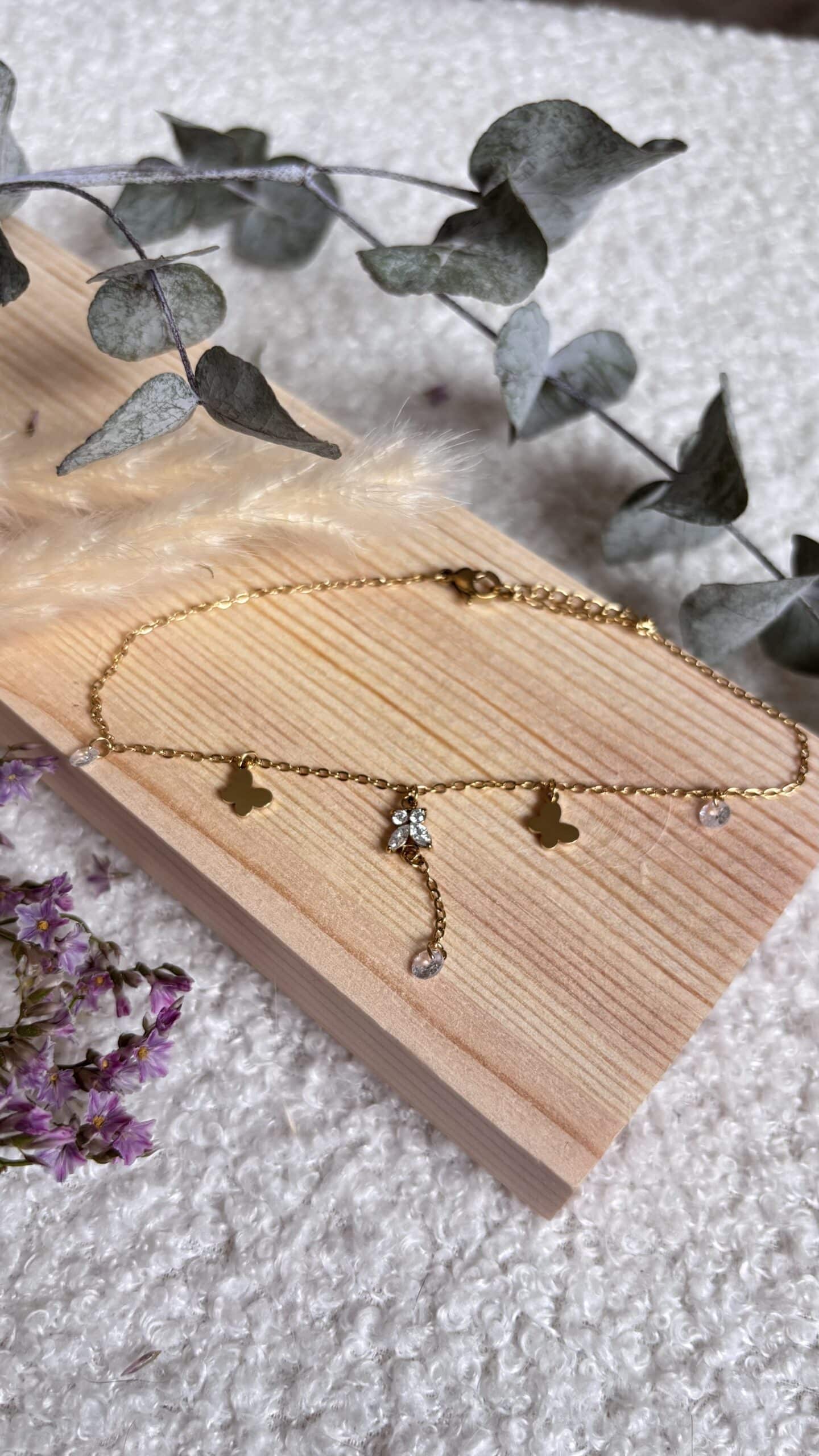 Bracelet de cheville en Acier Inoxydable