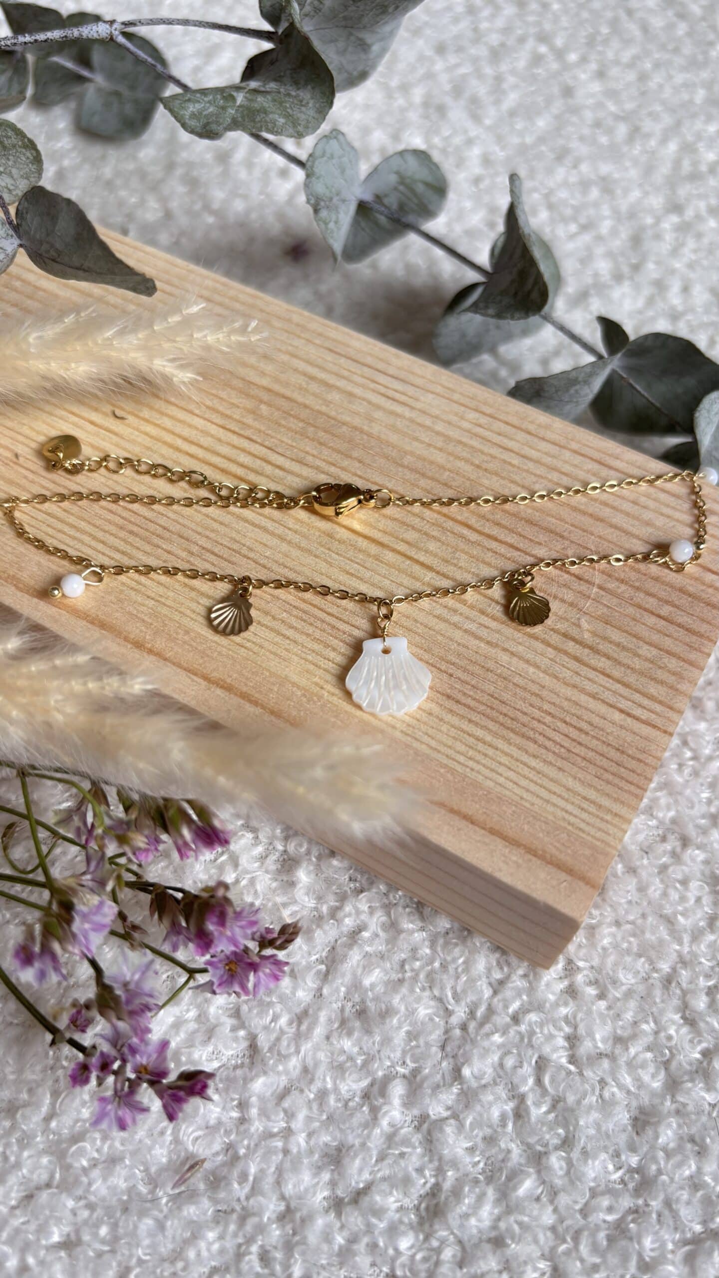 Bracelet de cheville en Acier Inoxydable