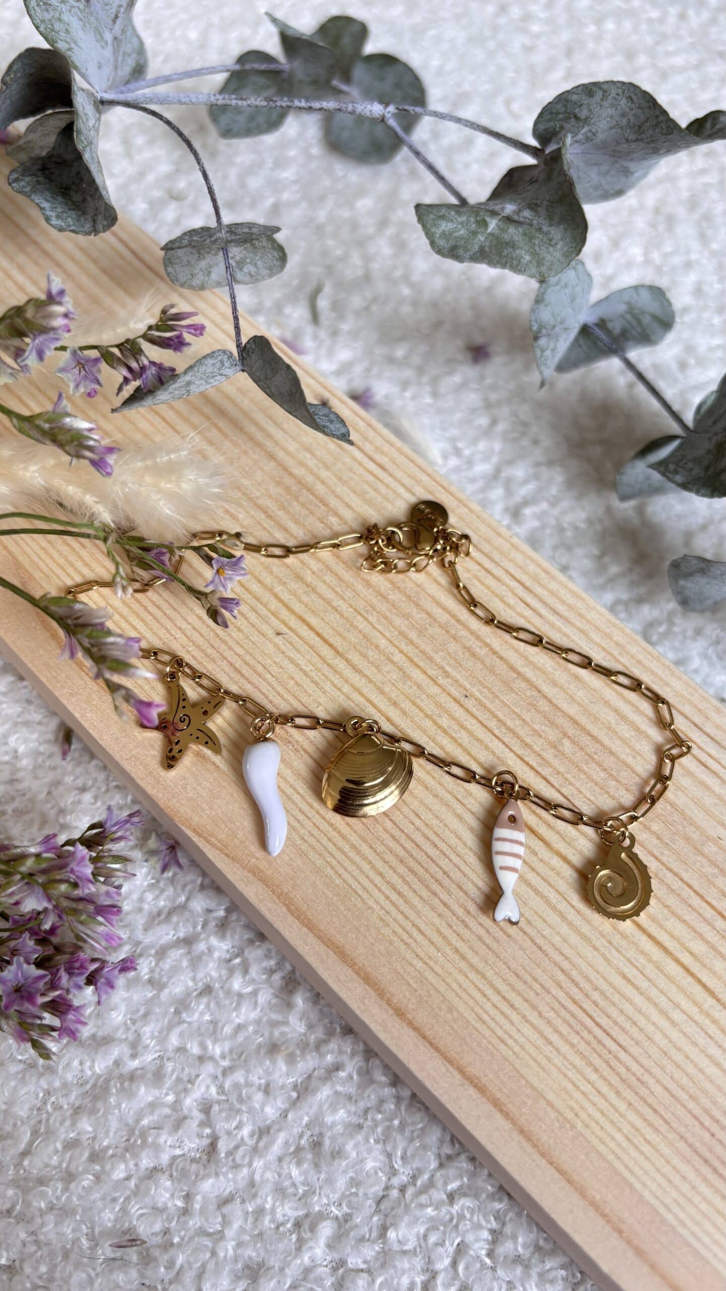 Bracelet de cheville en Acier Inoxydable