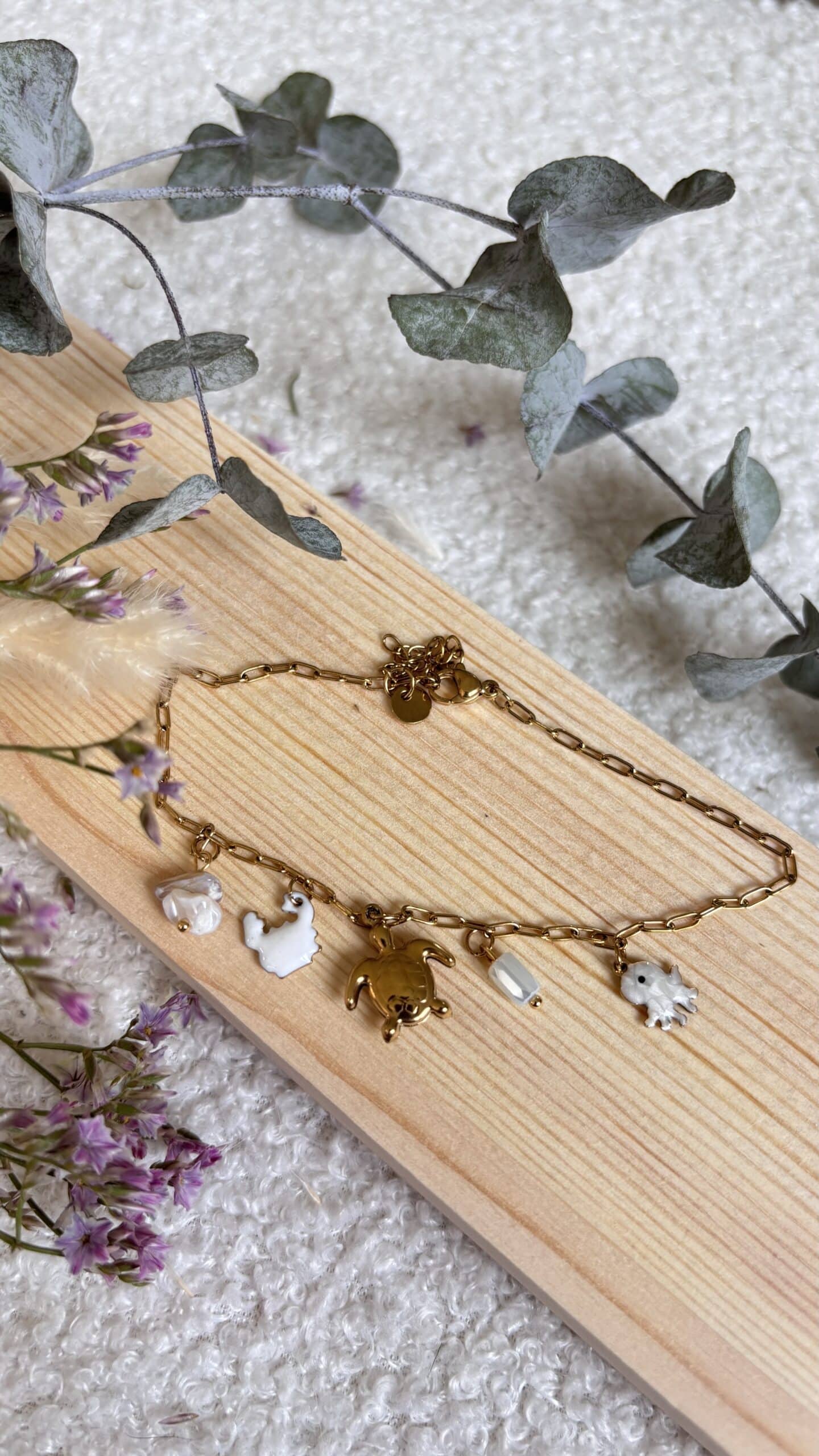 Bracelet de cheville en Acier Inoxydable