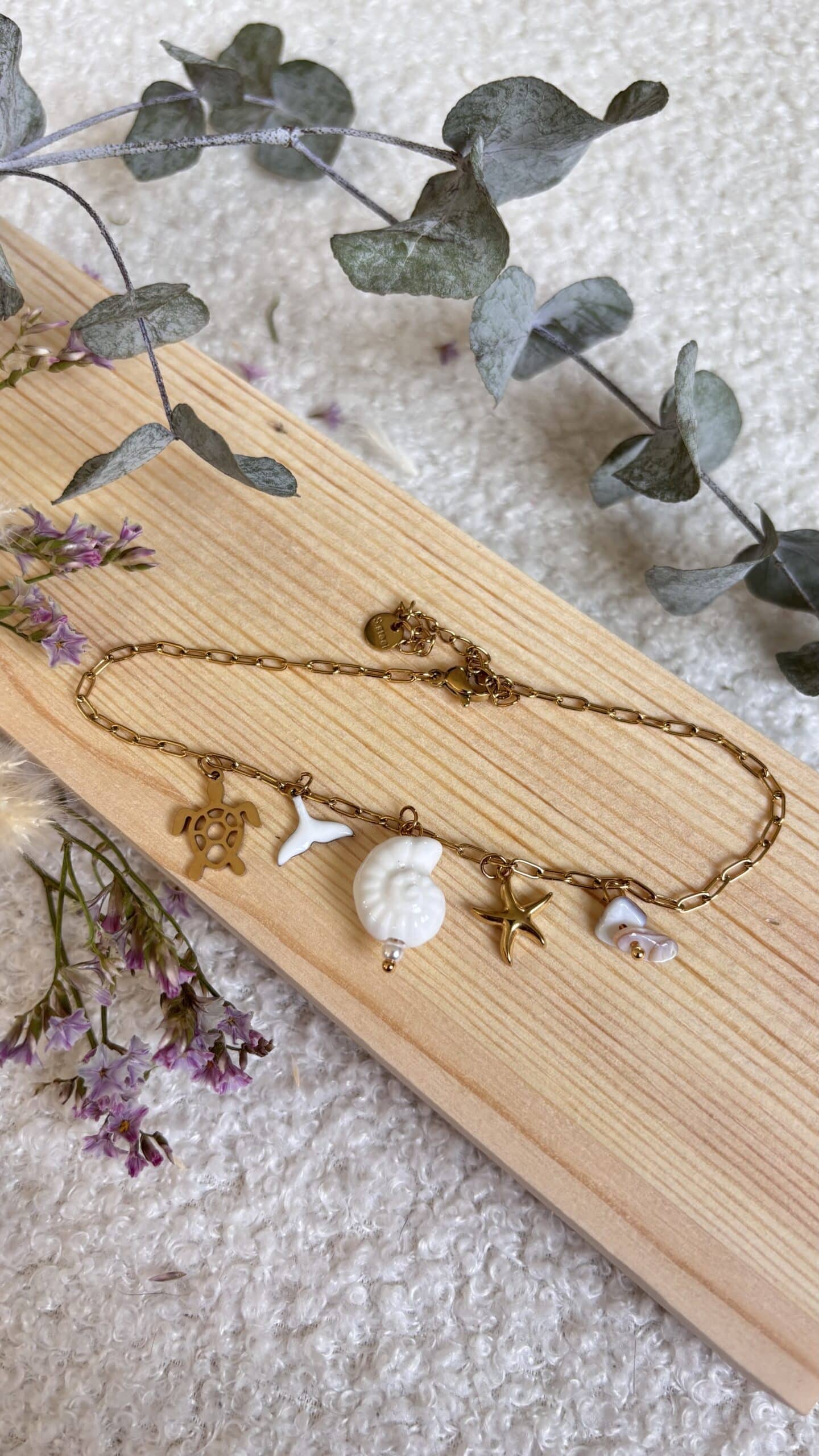 Bracelet de cheville en Acier Inoxydable