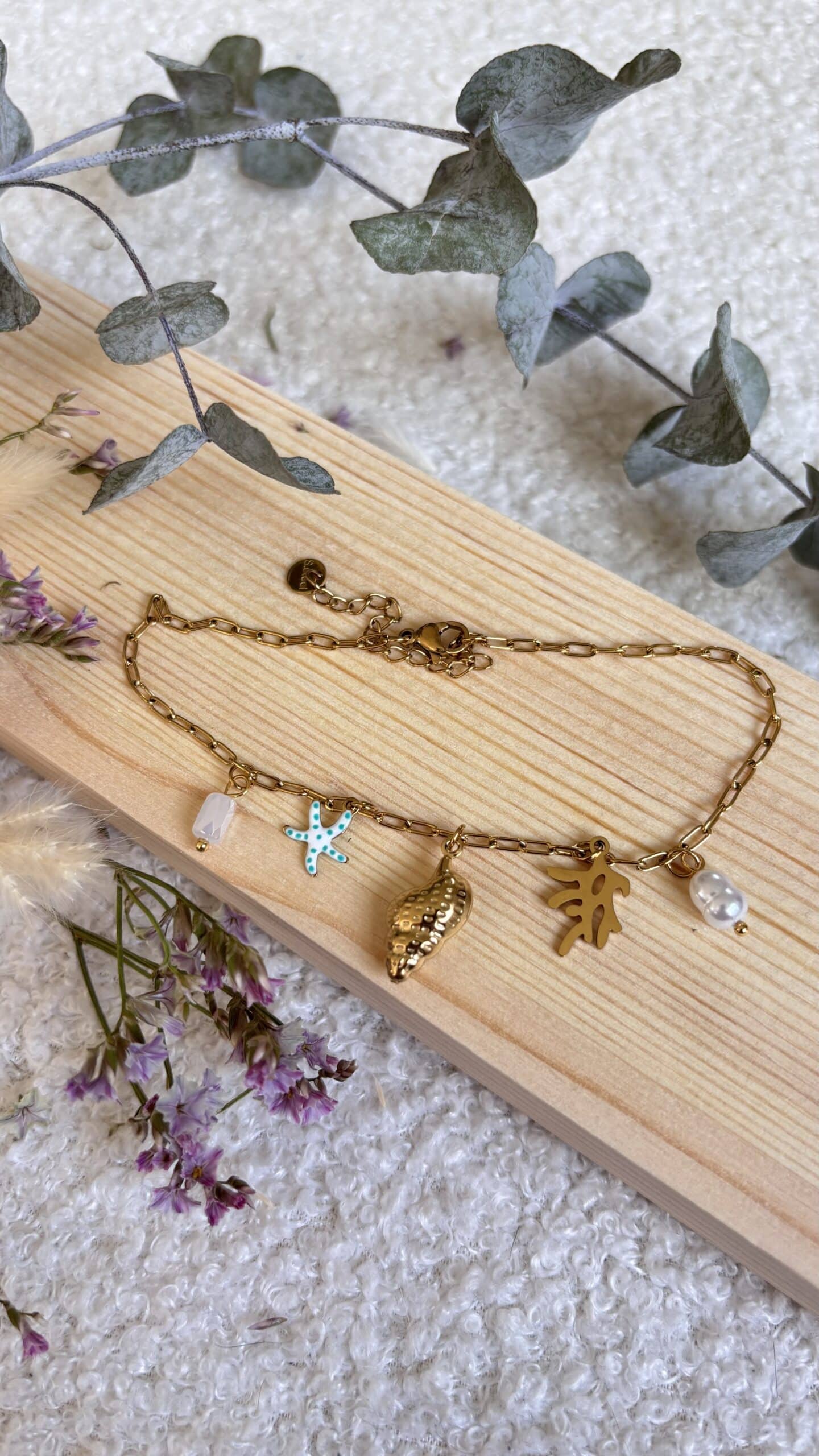 Bracelet de cheville en Acier Inoxydable