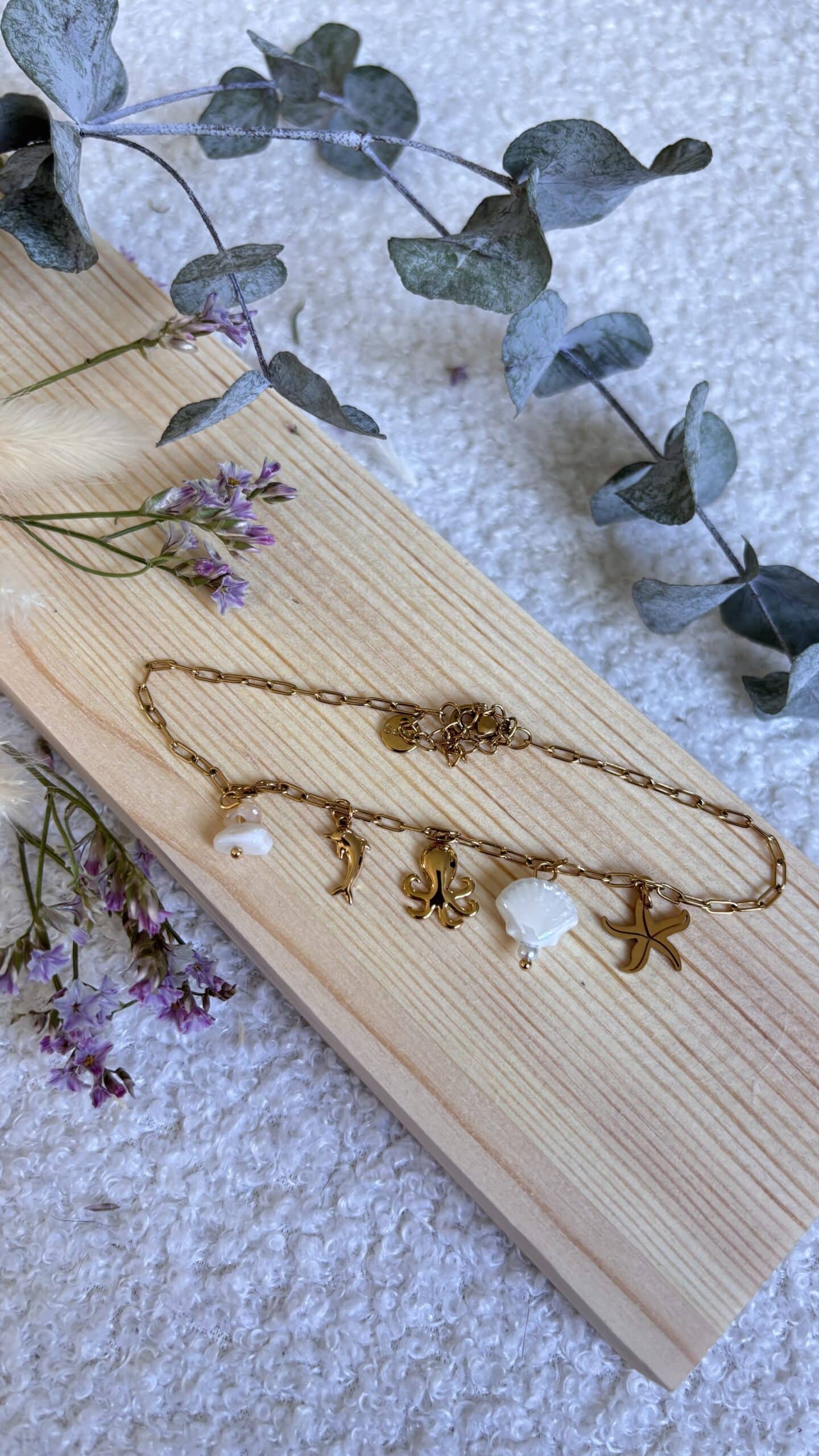 Bracelet de cheville en Acier Inoxydable