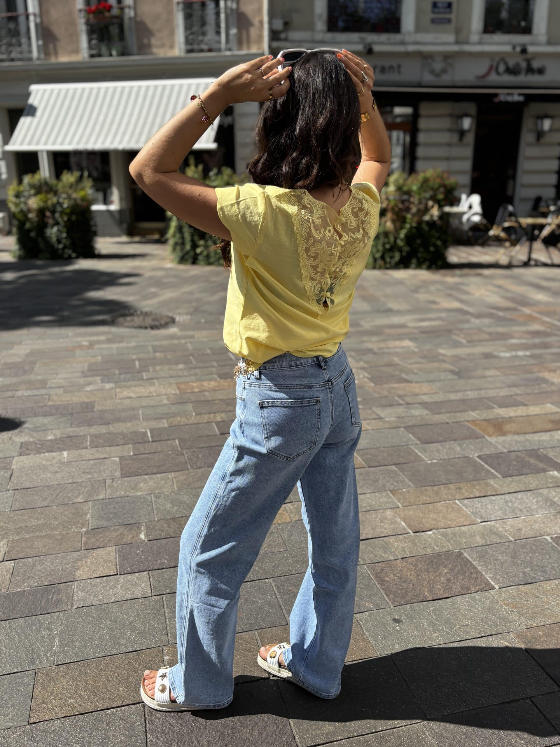Blouse ROMY jaune