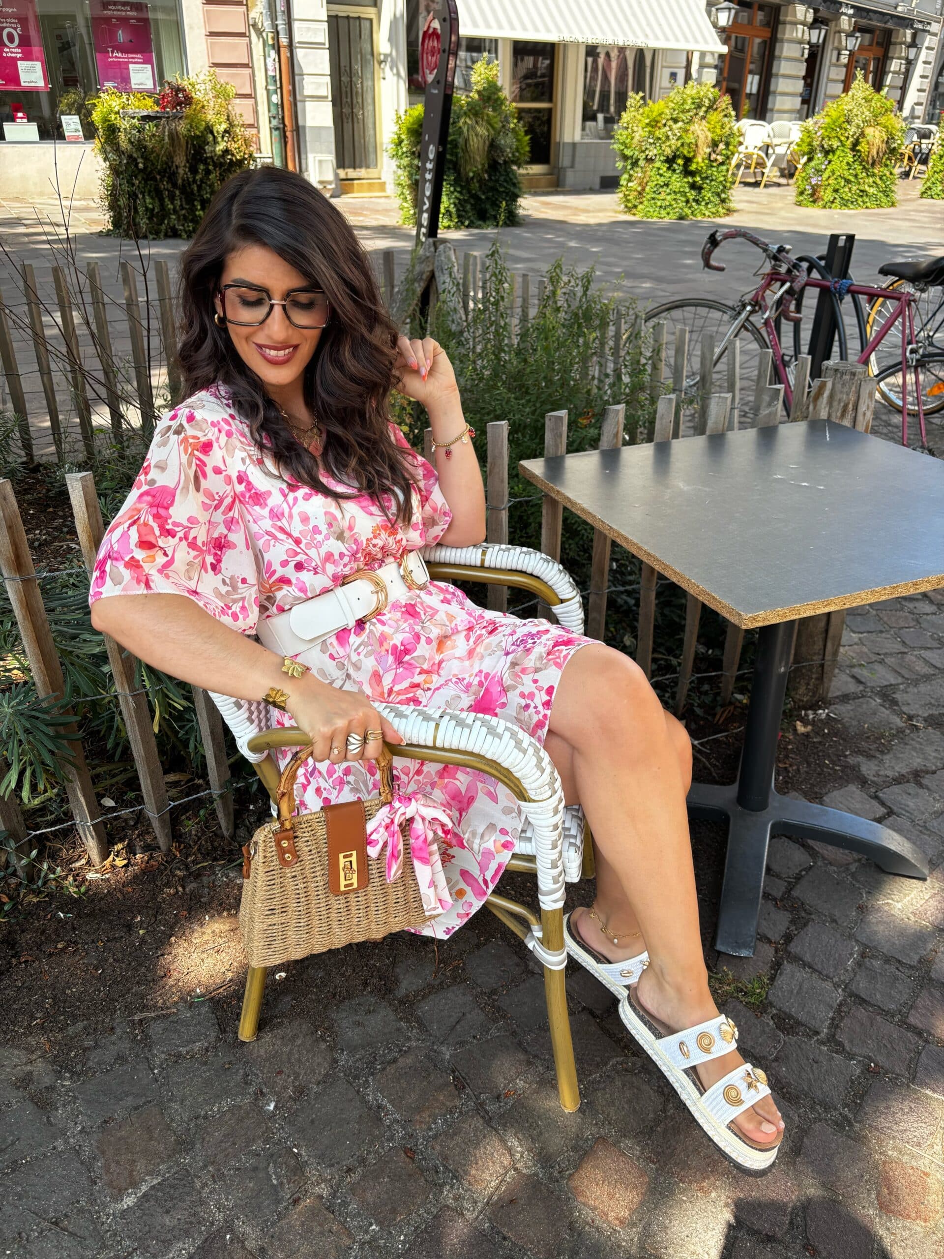 Robe BETANY fuchsia