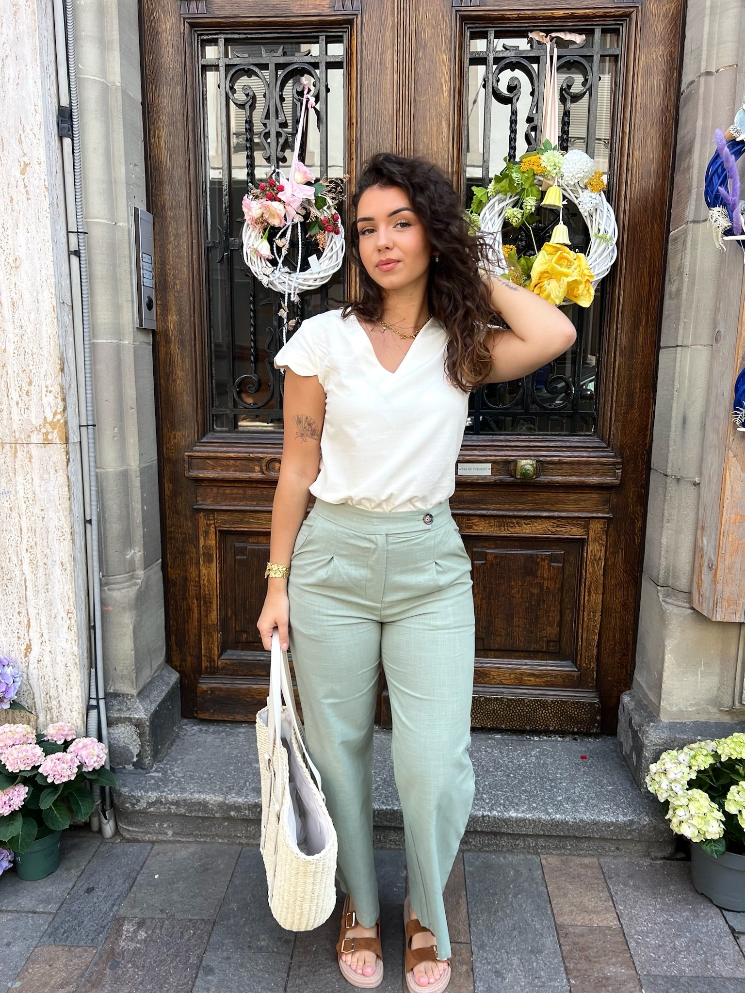 Blouse ROMY blanc
