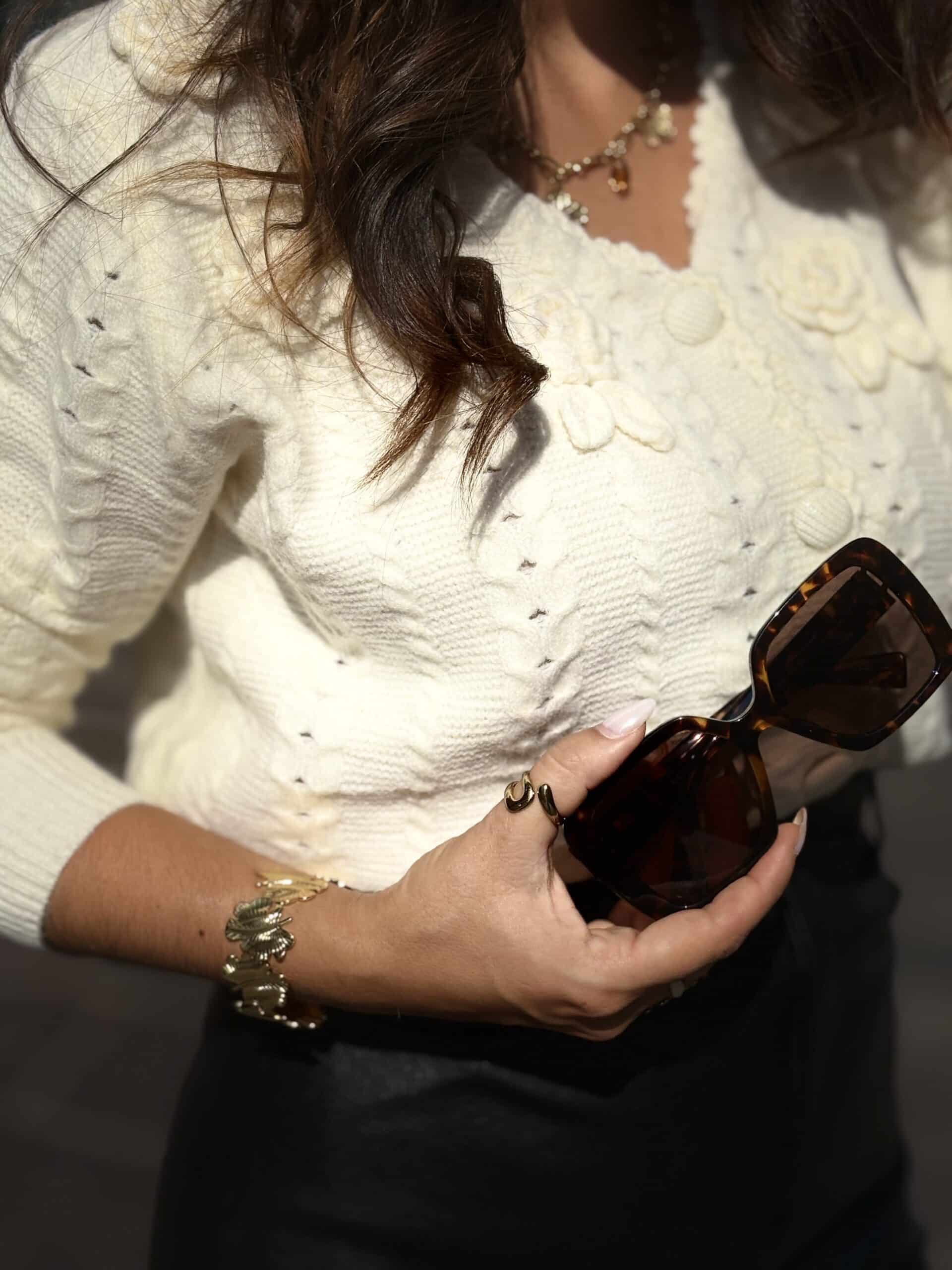 Gilet maille IRIS