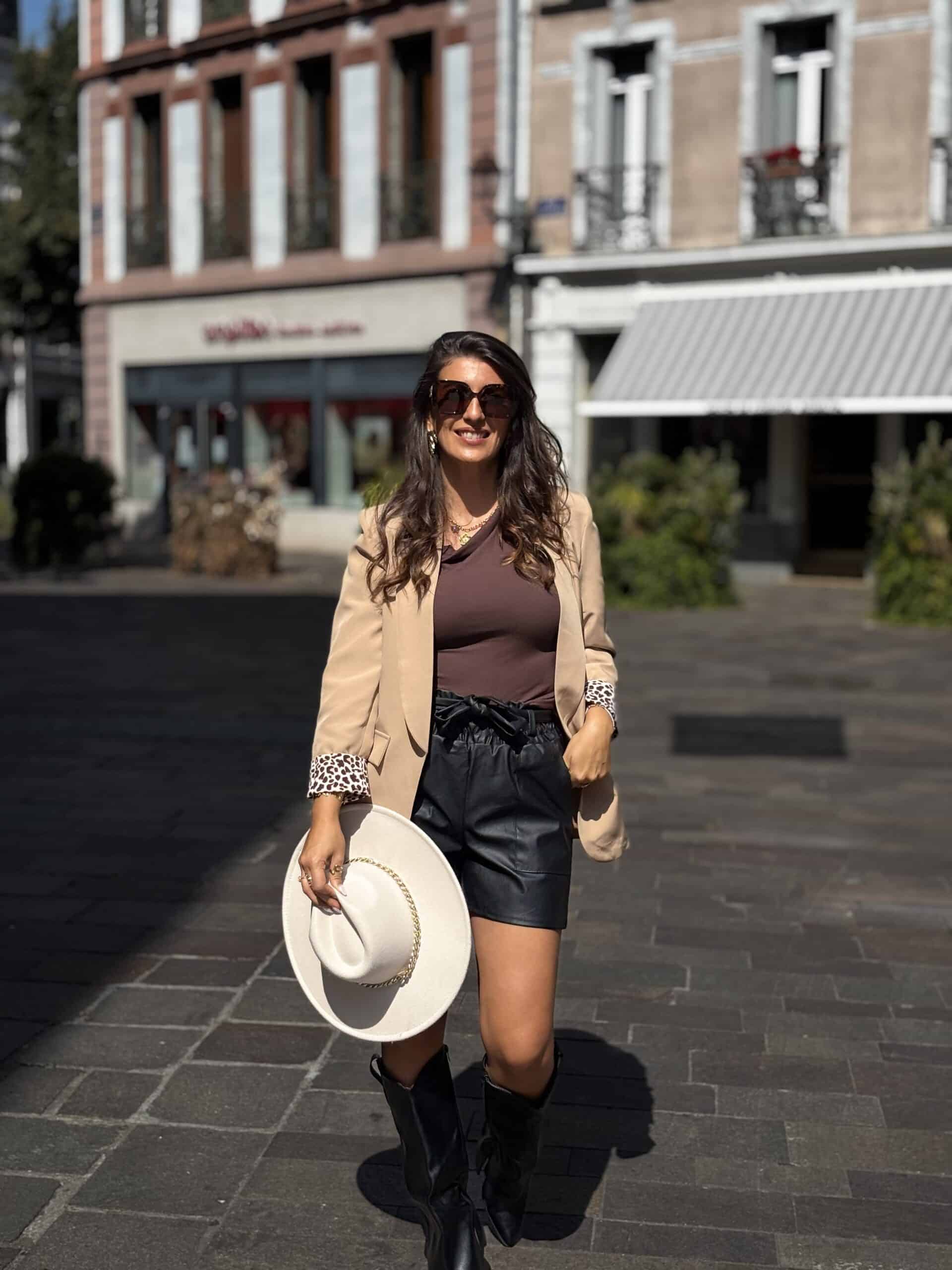 Blazer camel TILIA