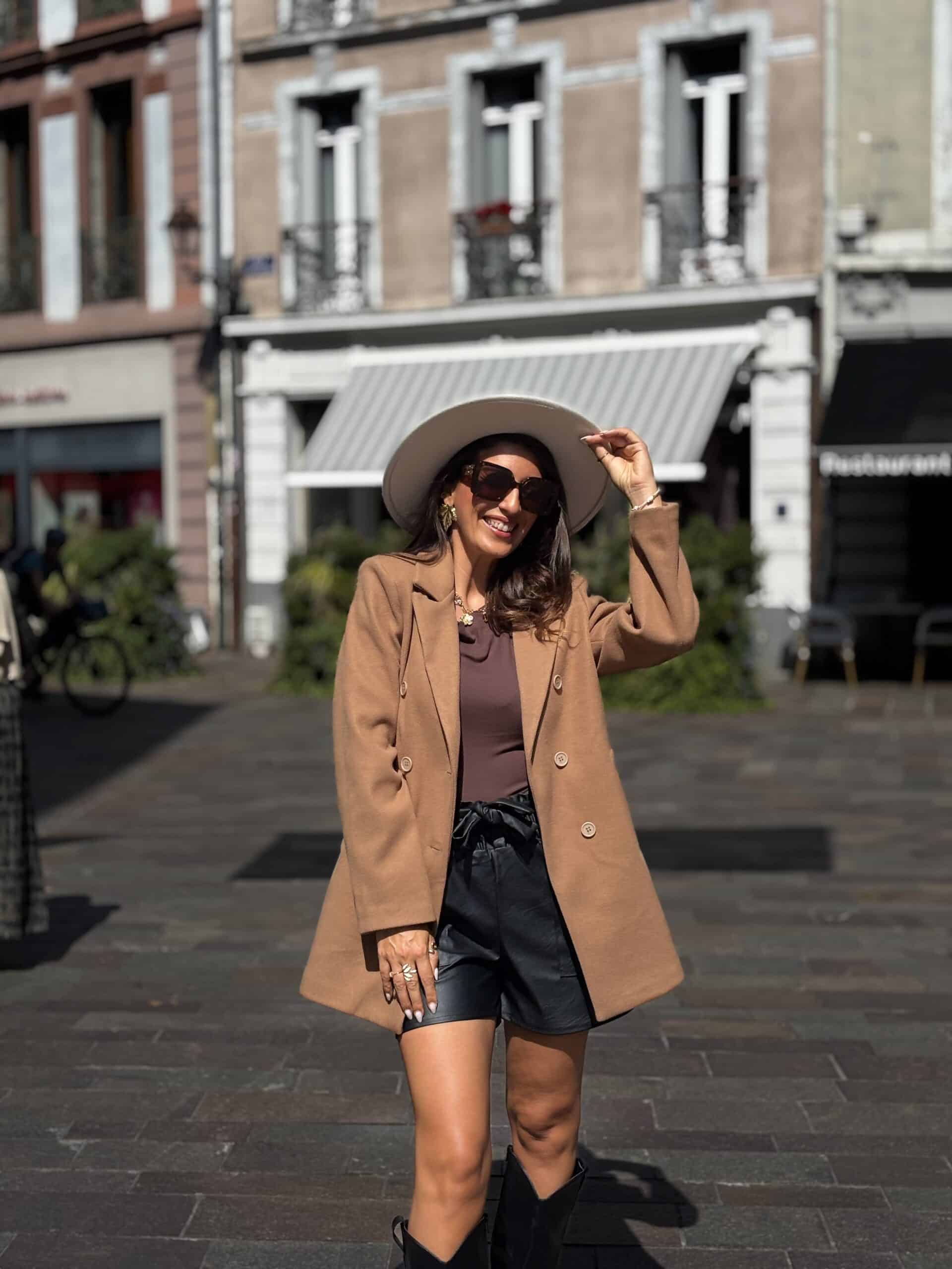 Manteau Camel