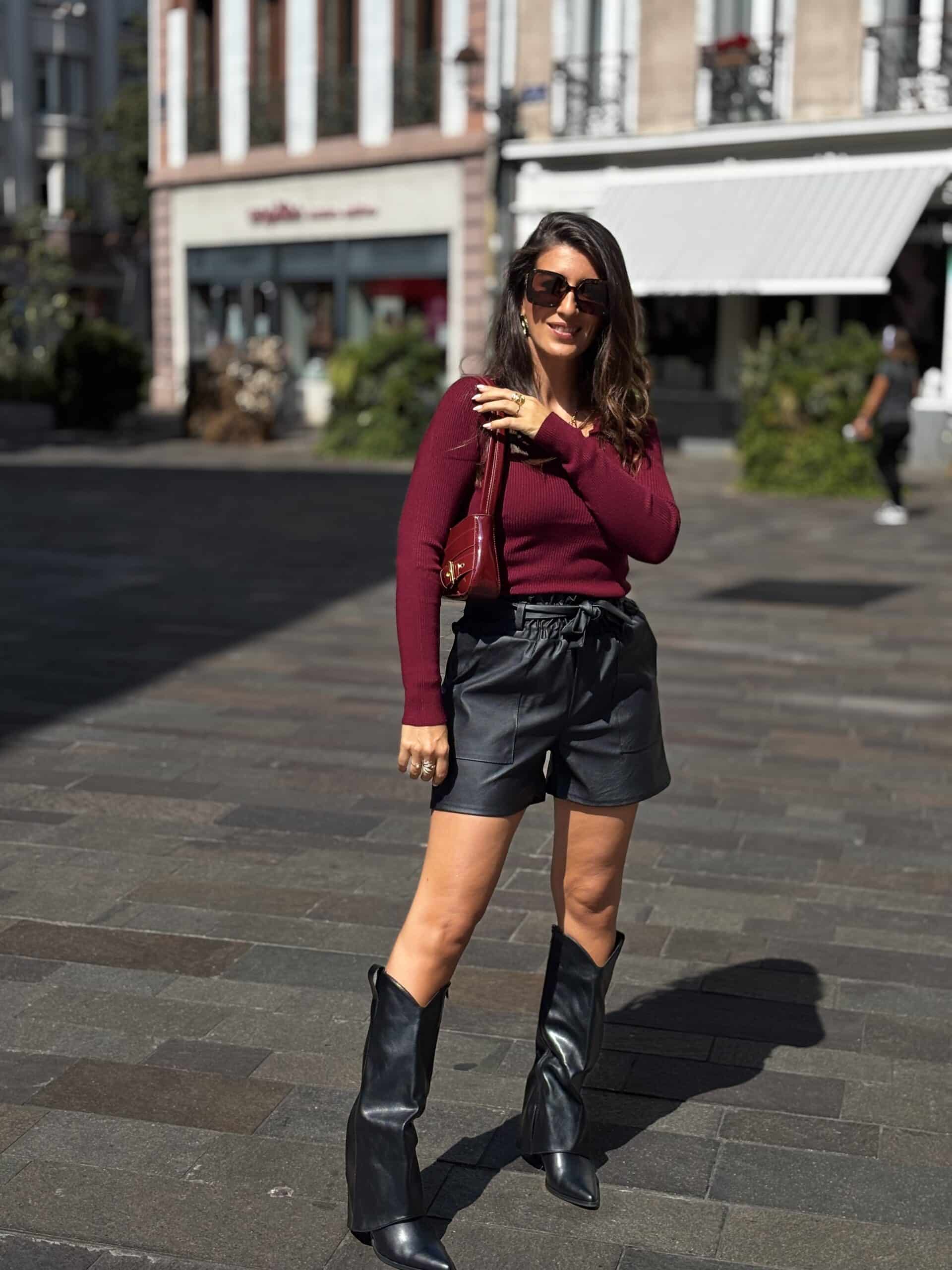 Short en Simili MONICA