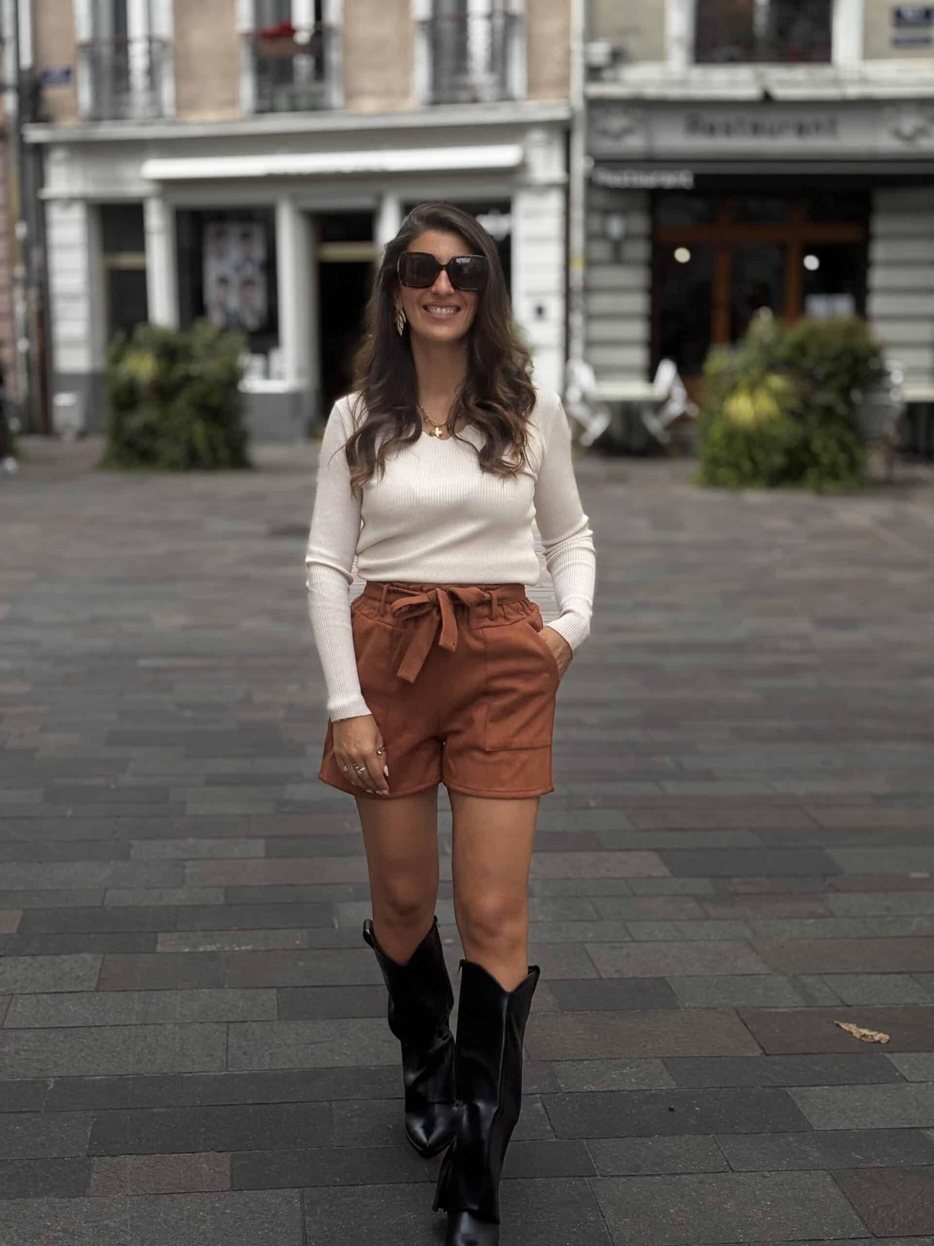 Short en Suédine SALLY