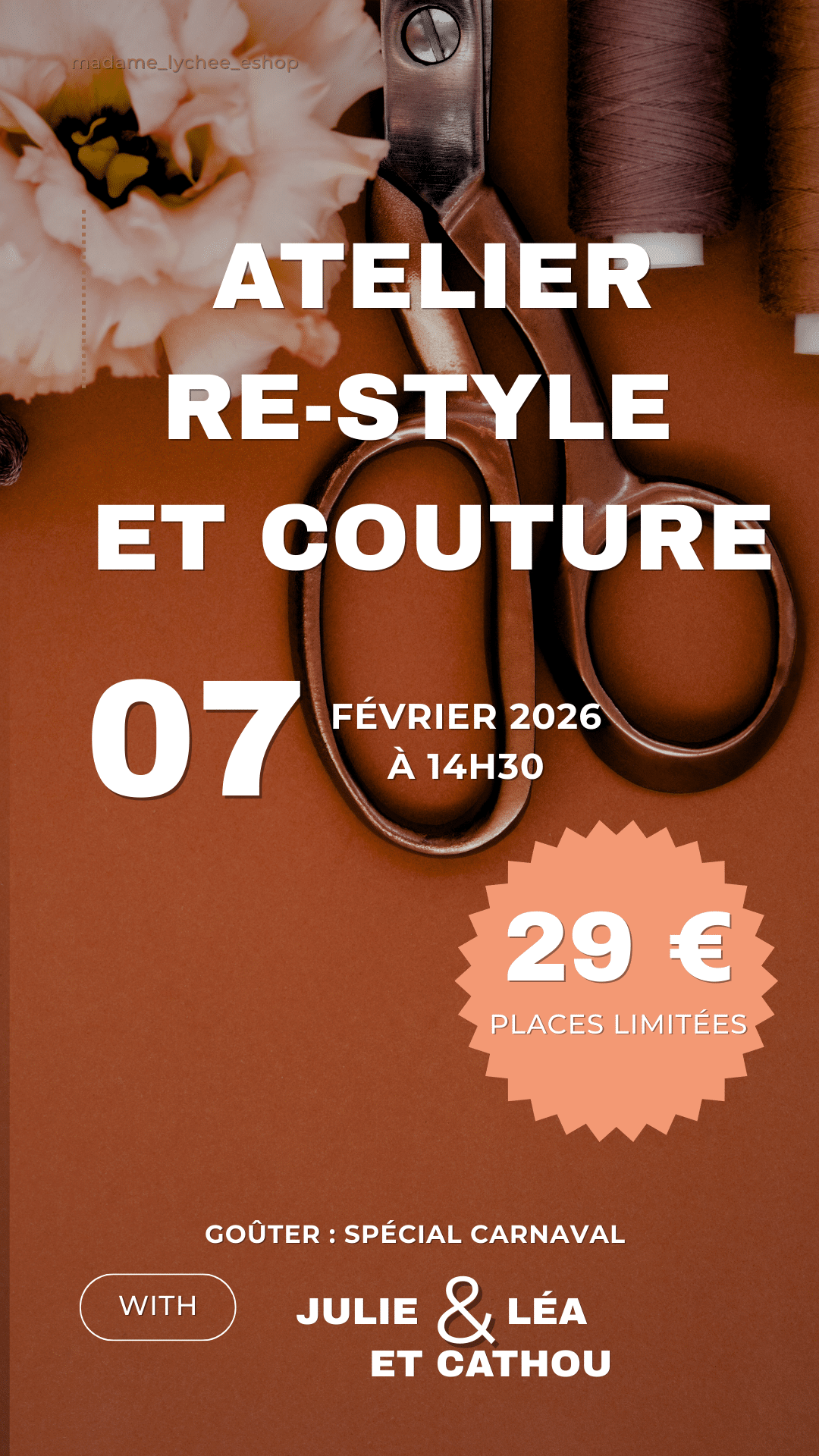 Atelier Re-style et couture – Redonne vie à ta garde-robe