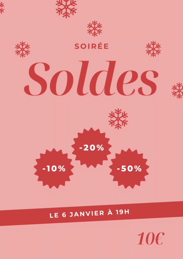 Soirée SOLDES