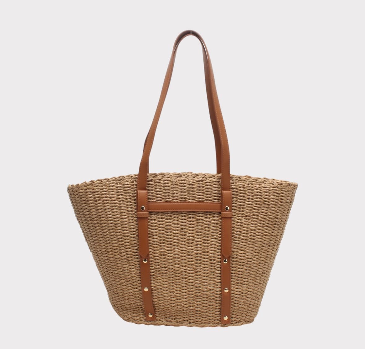 Sac cabas beige camel