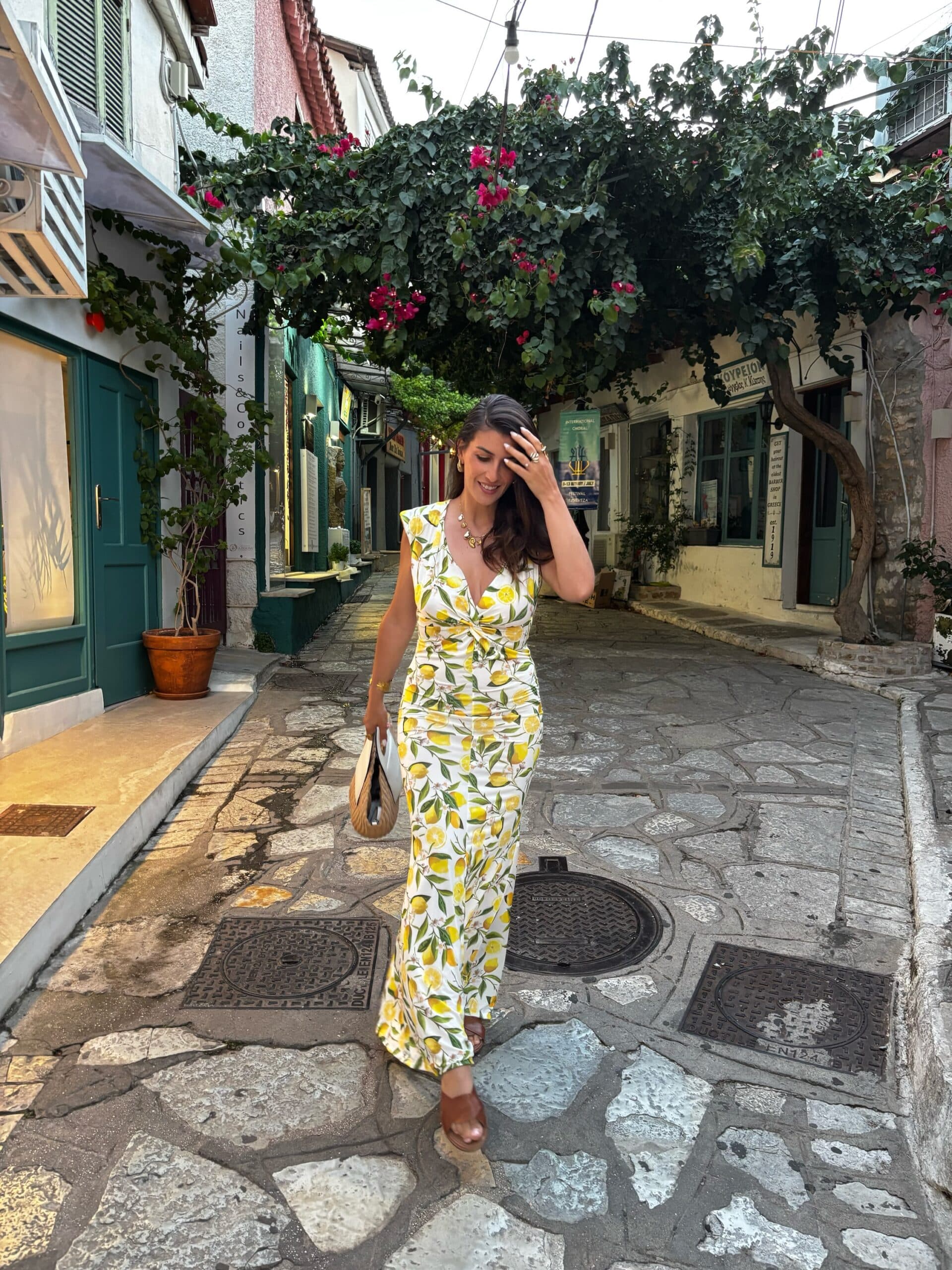 Robe JUNITA jaune